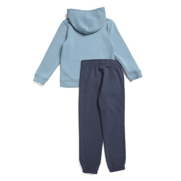 UNDER ARMOUR Blue Smoke Big Boys 2pc Stacked Logo Hoodie Set - Picture 2 of 2